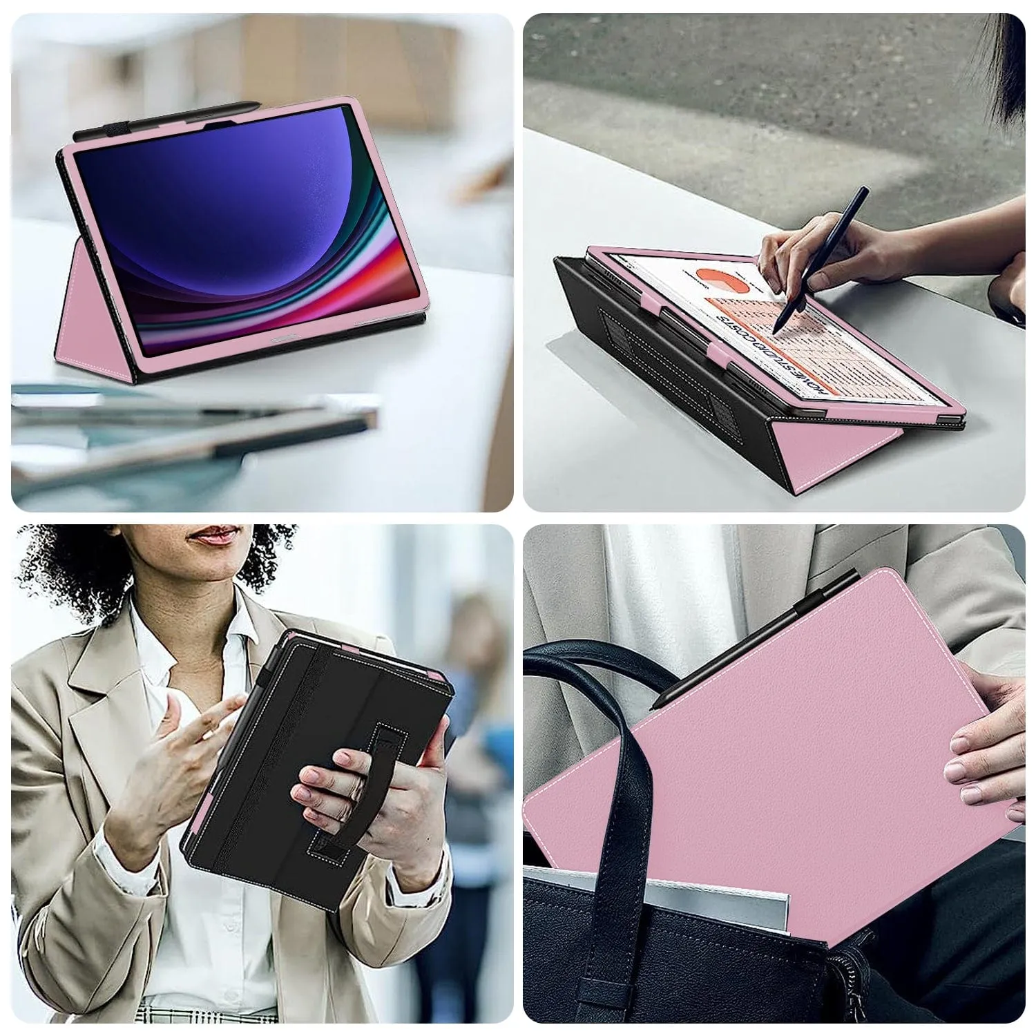 Indy Series Bi-Fold Folio Case - Galaxy Tab S9  and Tab S9 FE 