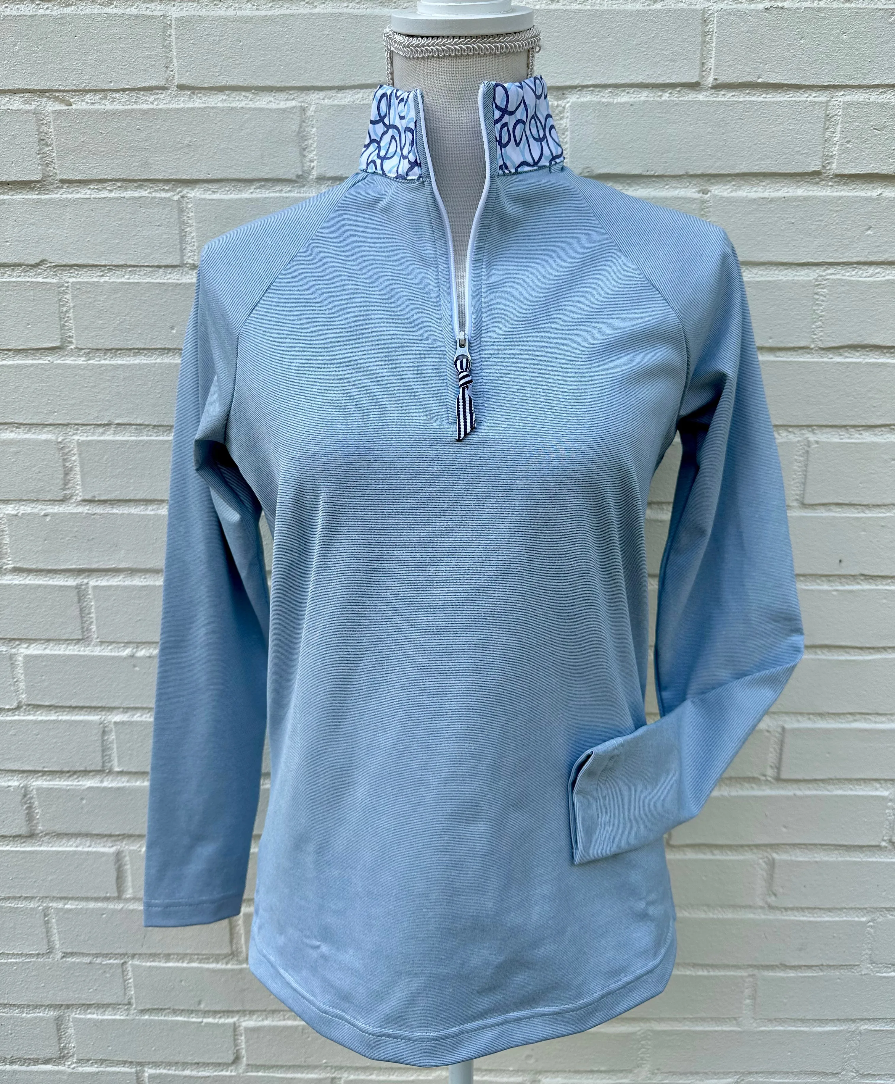 Janet 1/4 Zip Pullover w SPF 40 (SPF03)