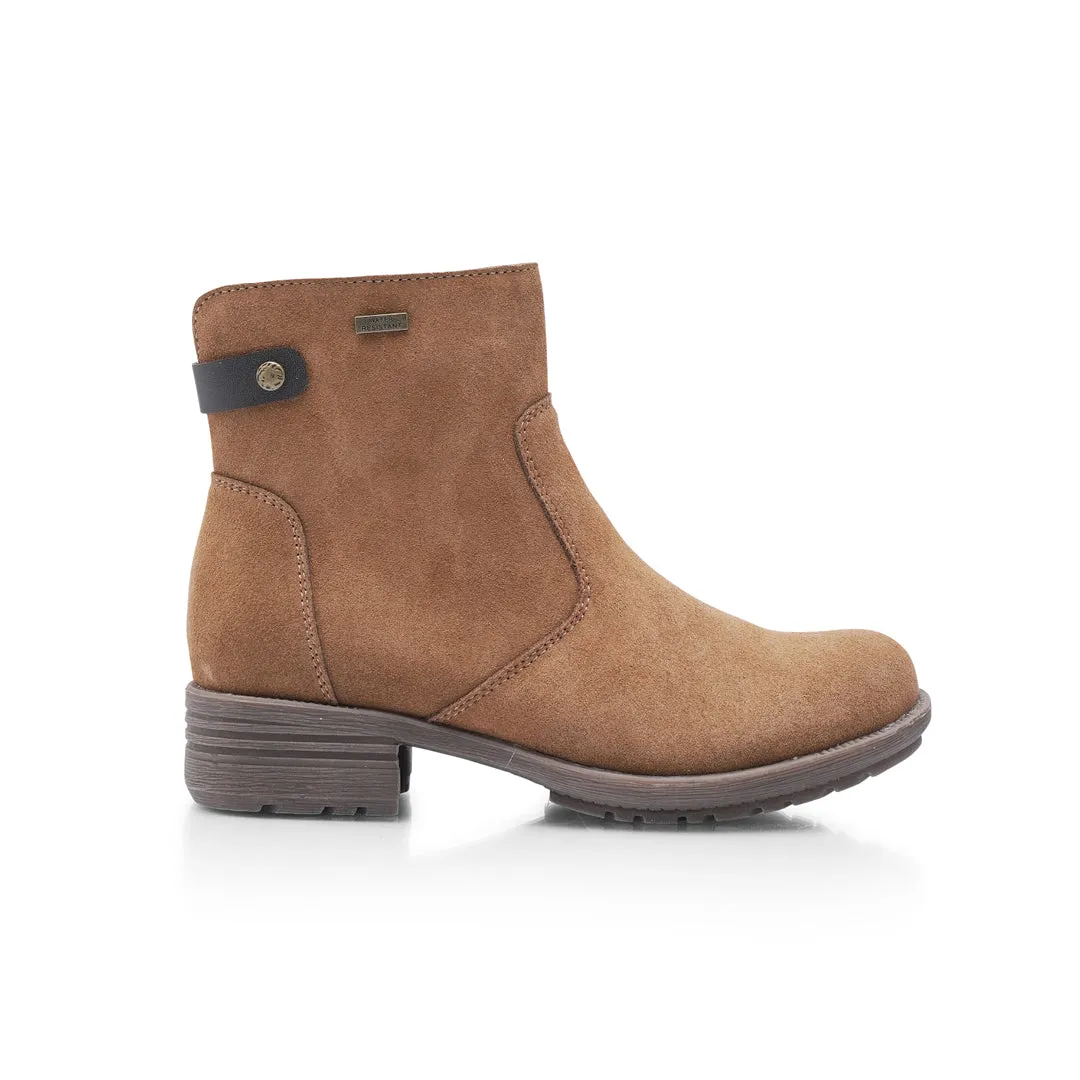 Kiera Wide Fit Womens's Water Resistant Suede Boot