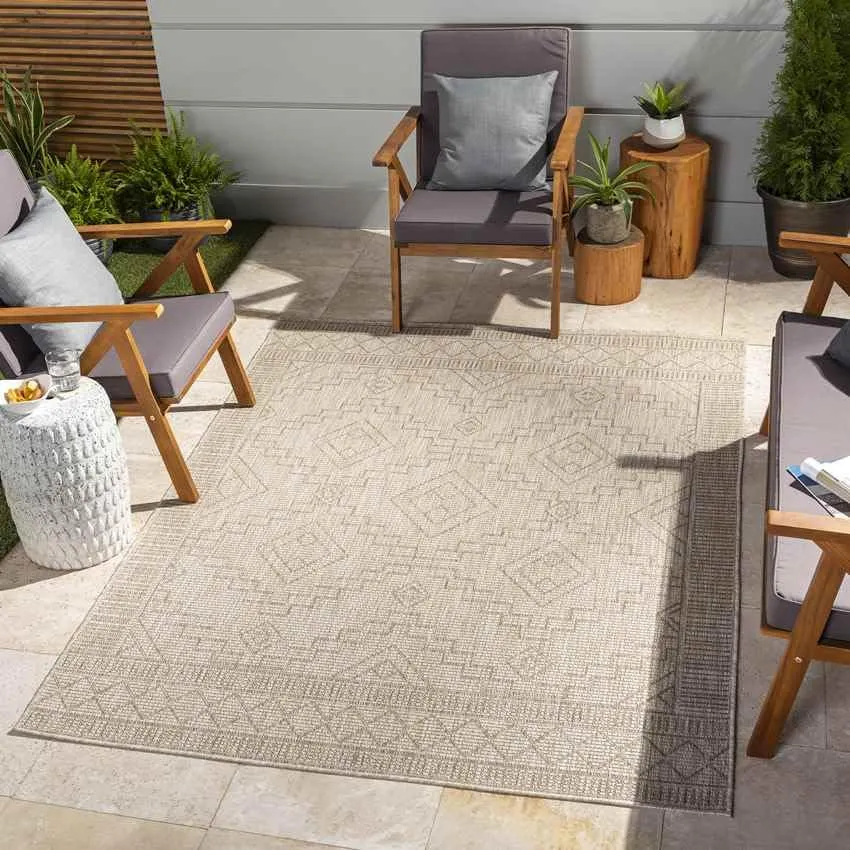 Kirkville Outdoor Area Rug Carpet for Living Room Bedroom or Kitchen