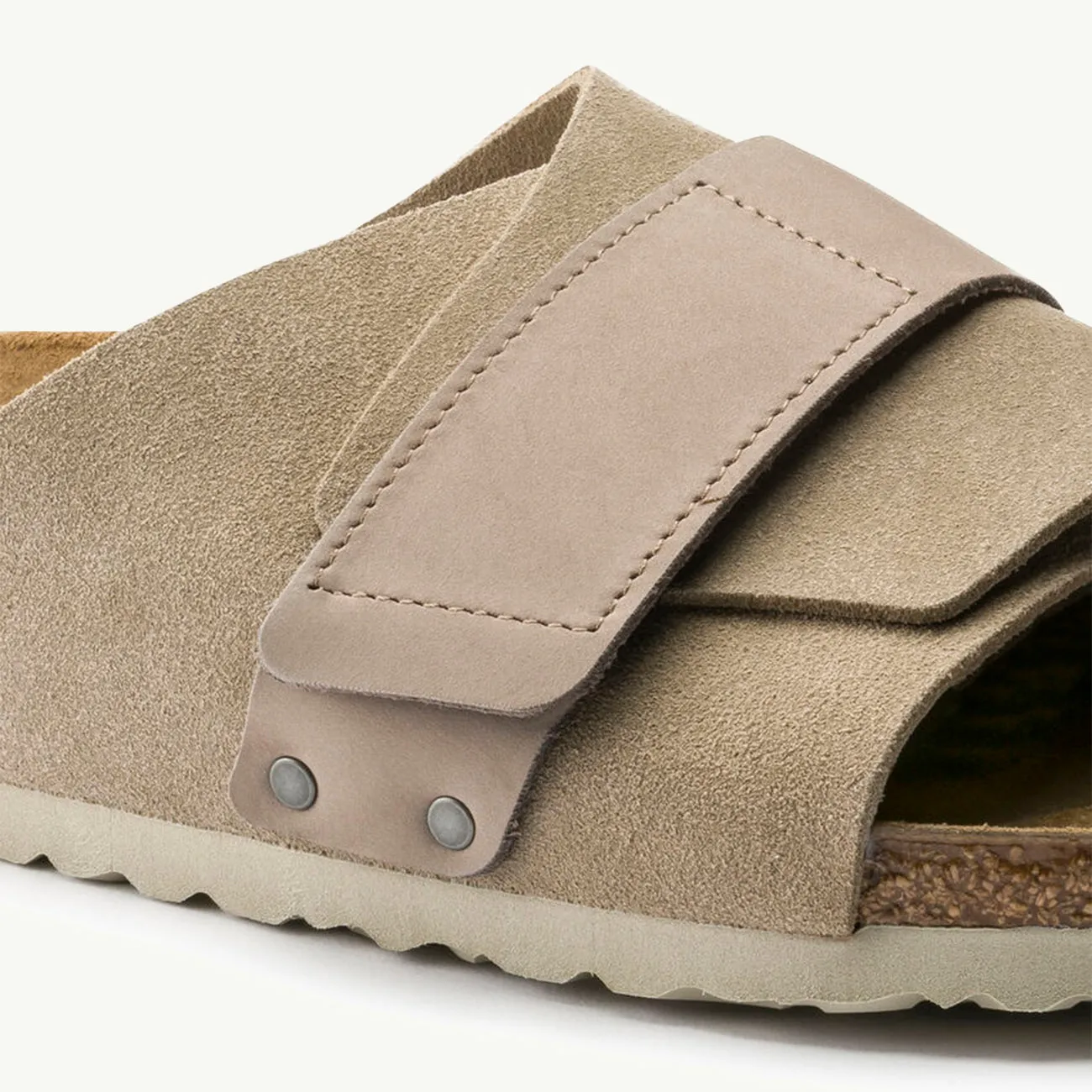 Kyoto Soft Suede Nubuck Regular - Taupe