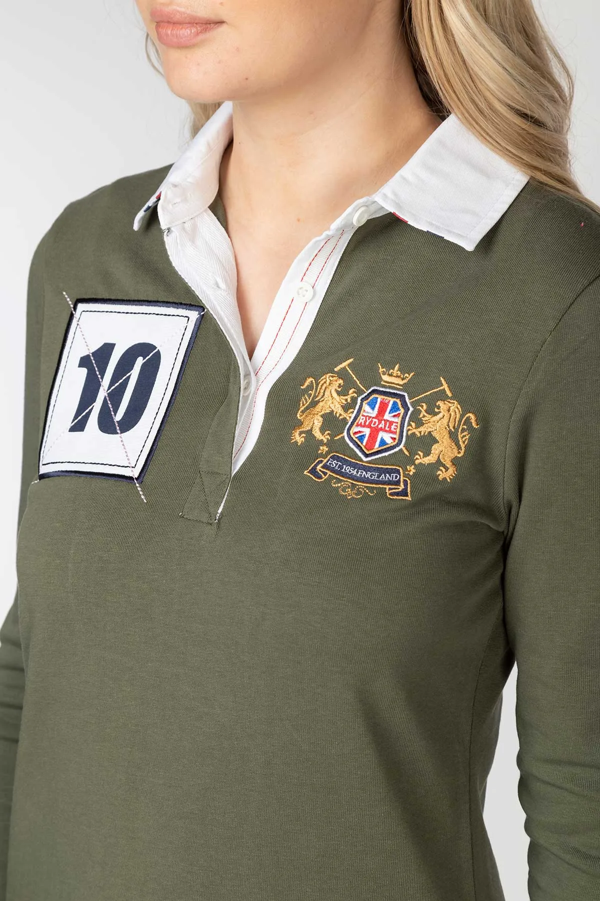 Ladies Rugby Shirt - Cropton Plain