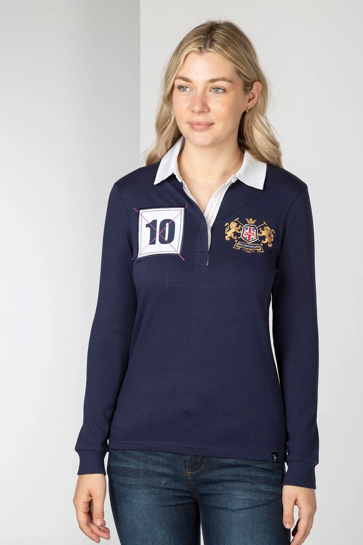 Ladies Rugby Shirt - Cropton Plain