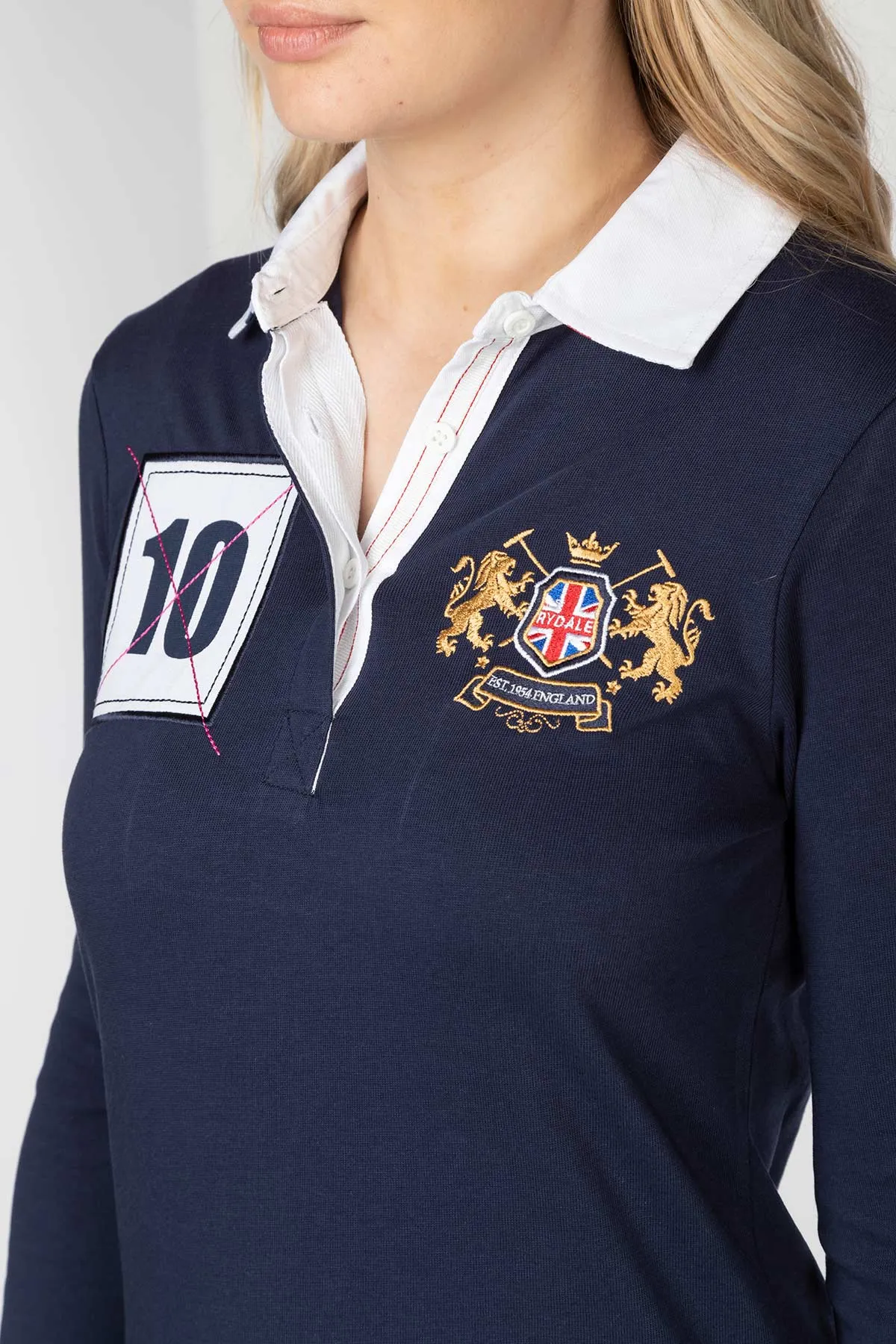 Ladies Rugby Shirt - Cropton Plain