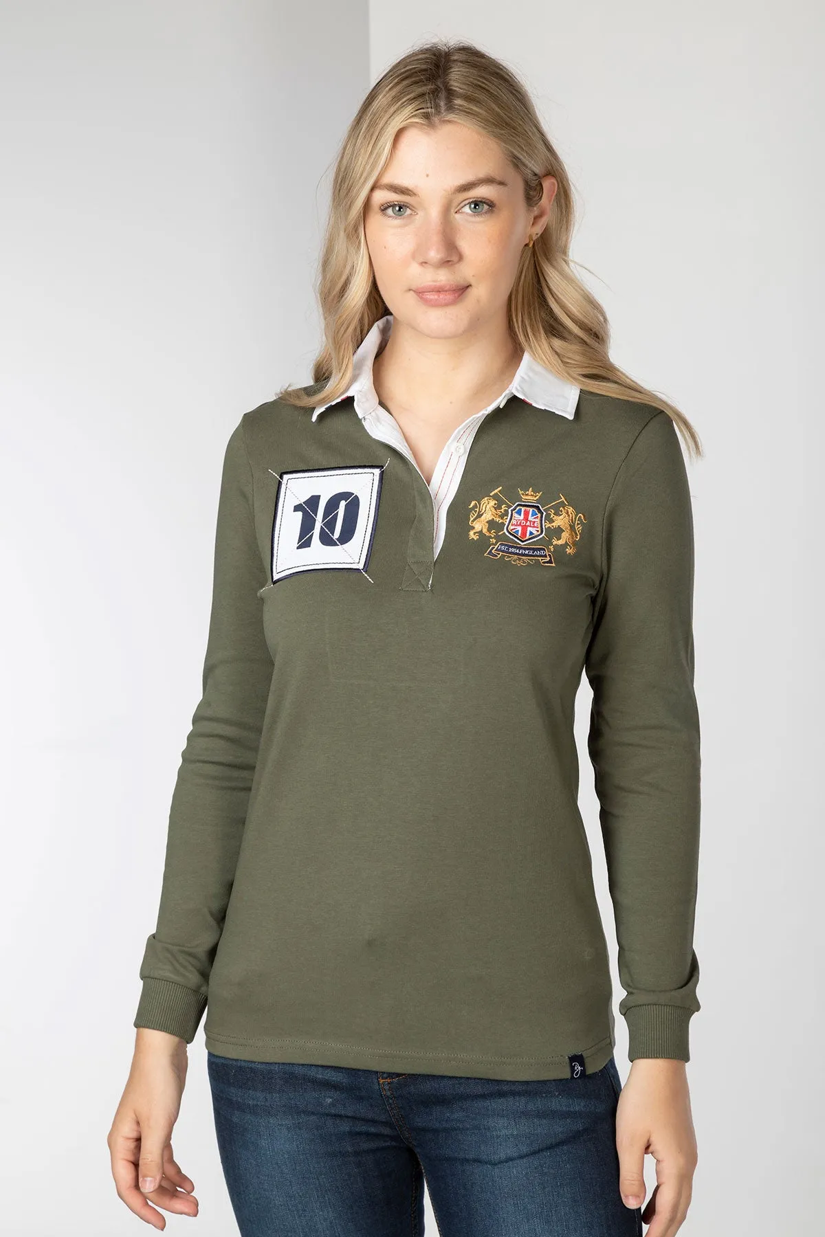 Ladies Rugby Shirt - Cropton Plain