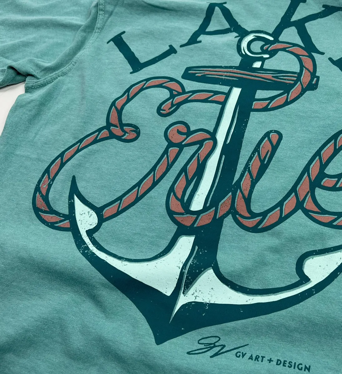 Lake Erie Anchor Tshirt