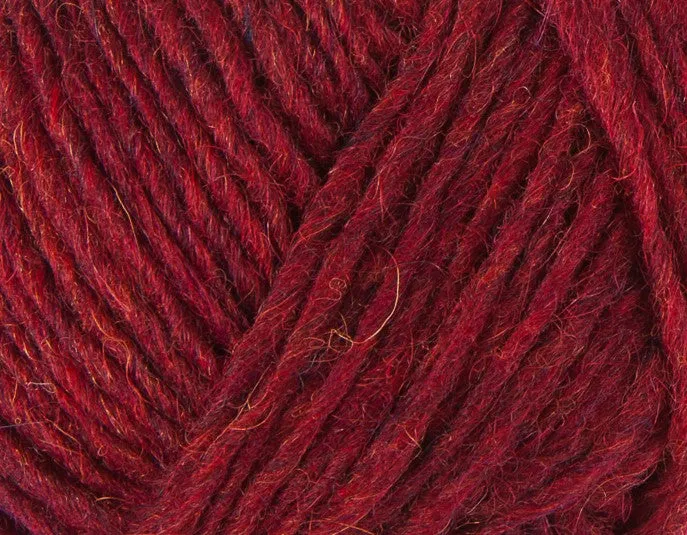 Lett Lopi 1409 - garnet red heather