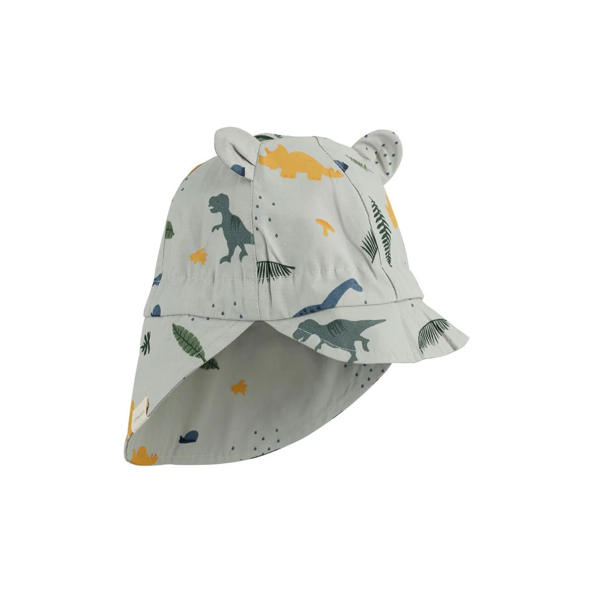 Liewood Gorm Sun Hat - Dino Dove Blue Mix