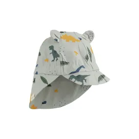 Liewood Gorm Sun Hat - Dino Dove Blue Mix