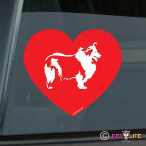 Love Collie Sticker