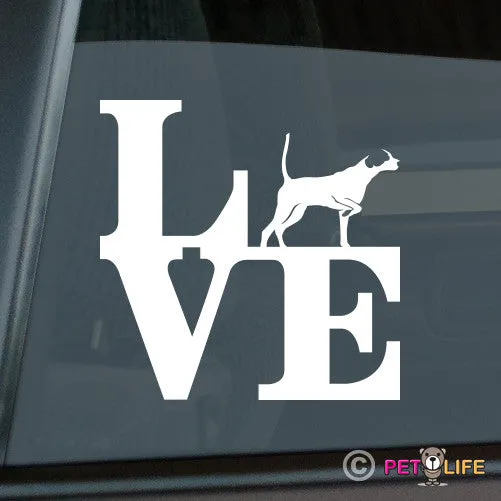 Love English Pointerpark  Sticker