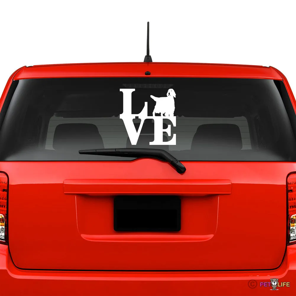 Love English Setterpark  Sticker