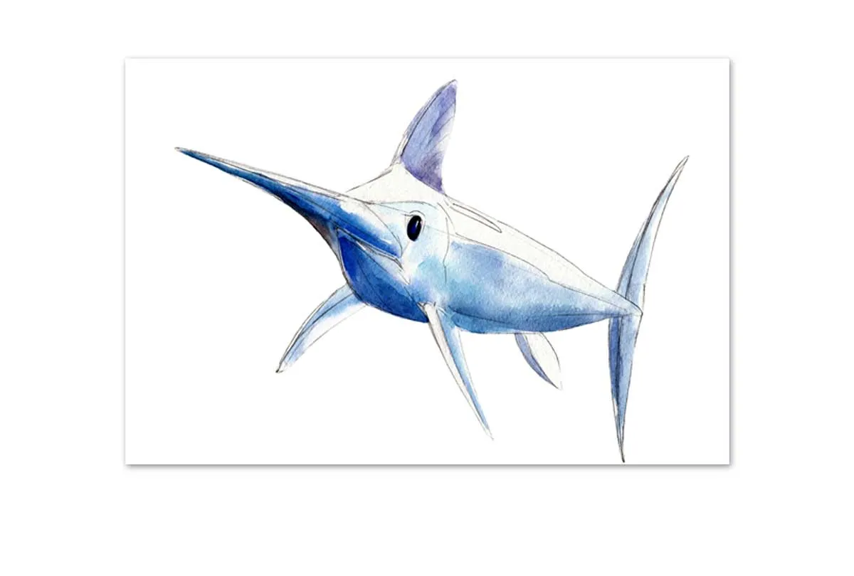 Marlin | Canvas Wall Art Print