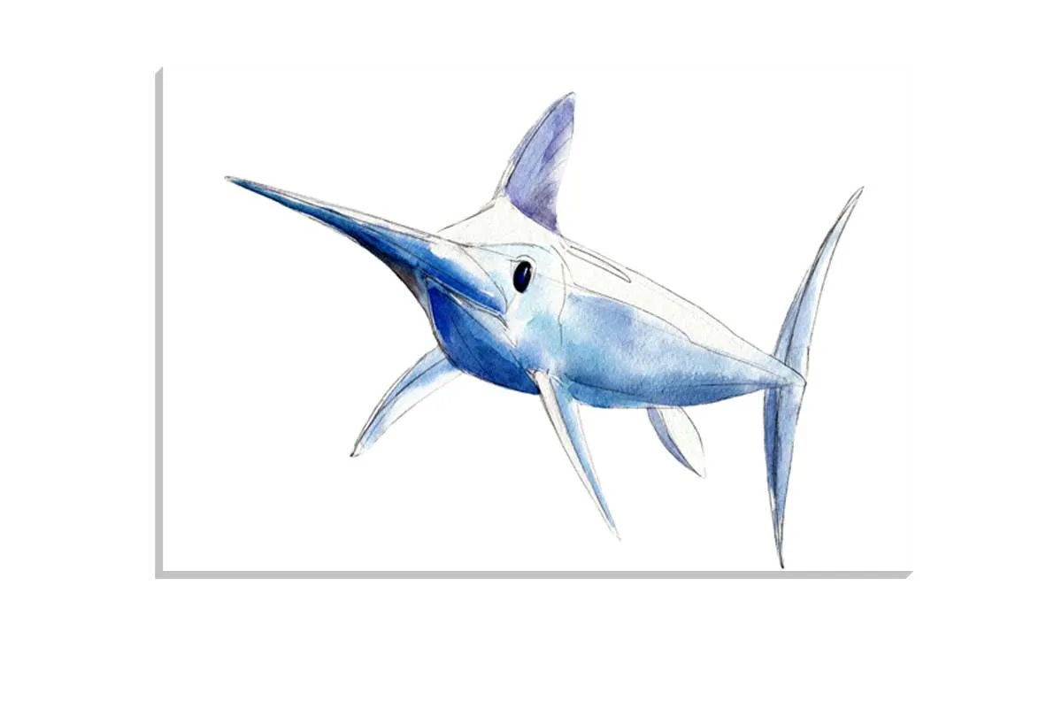 Marlin | Canvas Wall Art Print