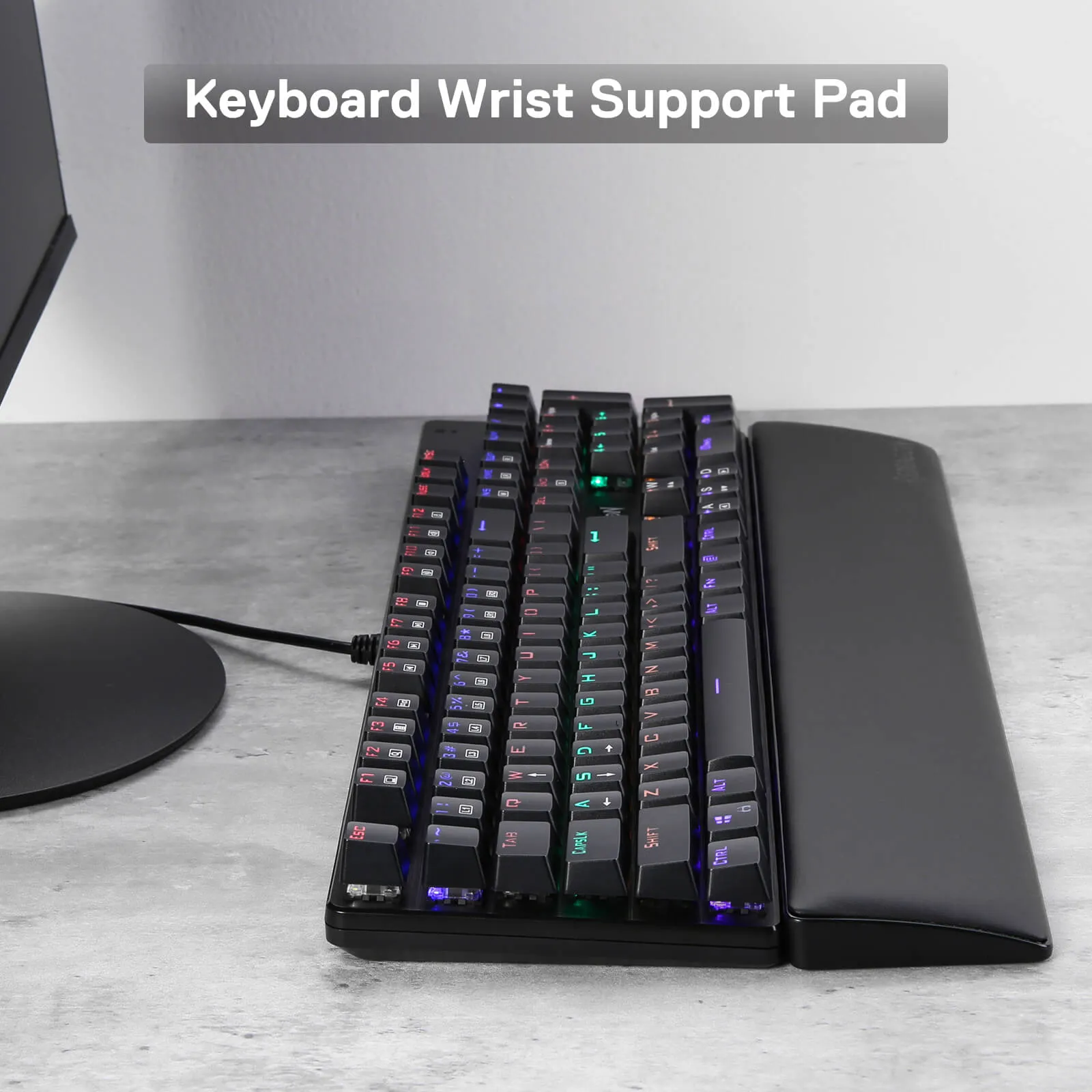 Meteor Computer Keyboard Wrist Rest Pad