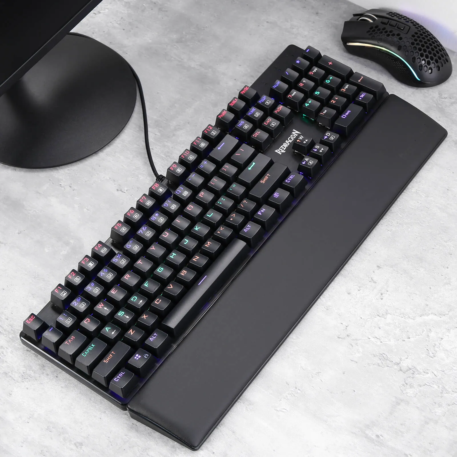 Meteor Computer Keyboard Wrist Rest Pad