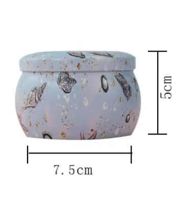 Mini Tin Storage Round Container - Unicorn