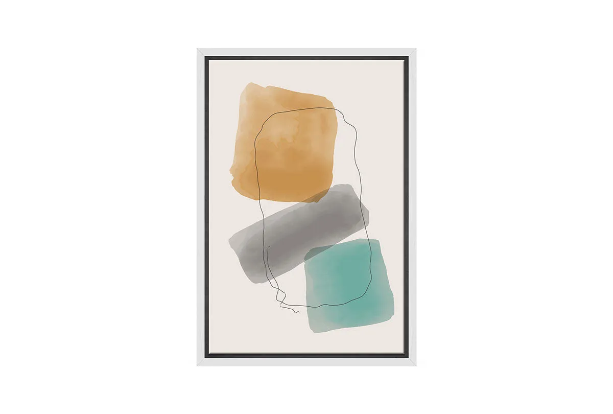 Minimalist Abstract 7B | Abstract Wall Art Print