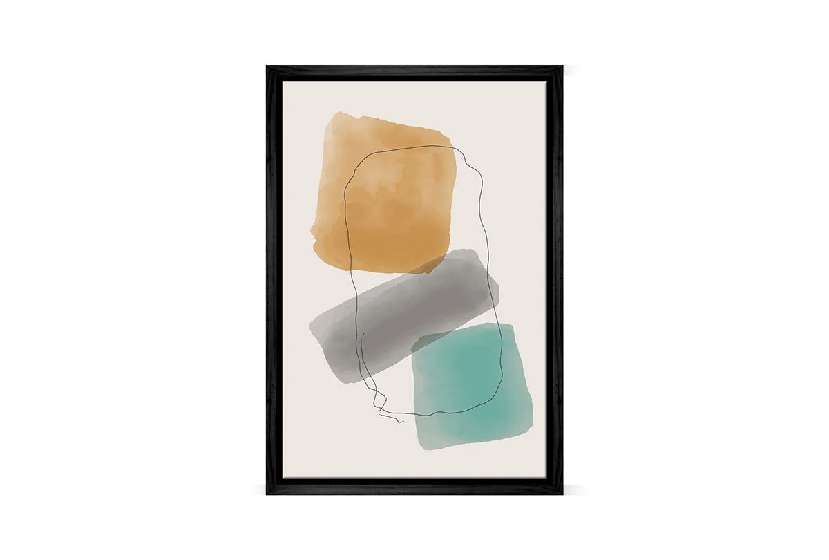 Minimalist Abstract 7B | Abstract Wall Art Print