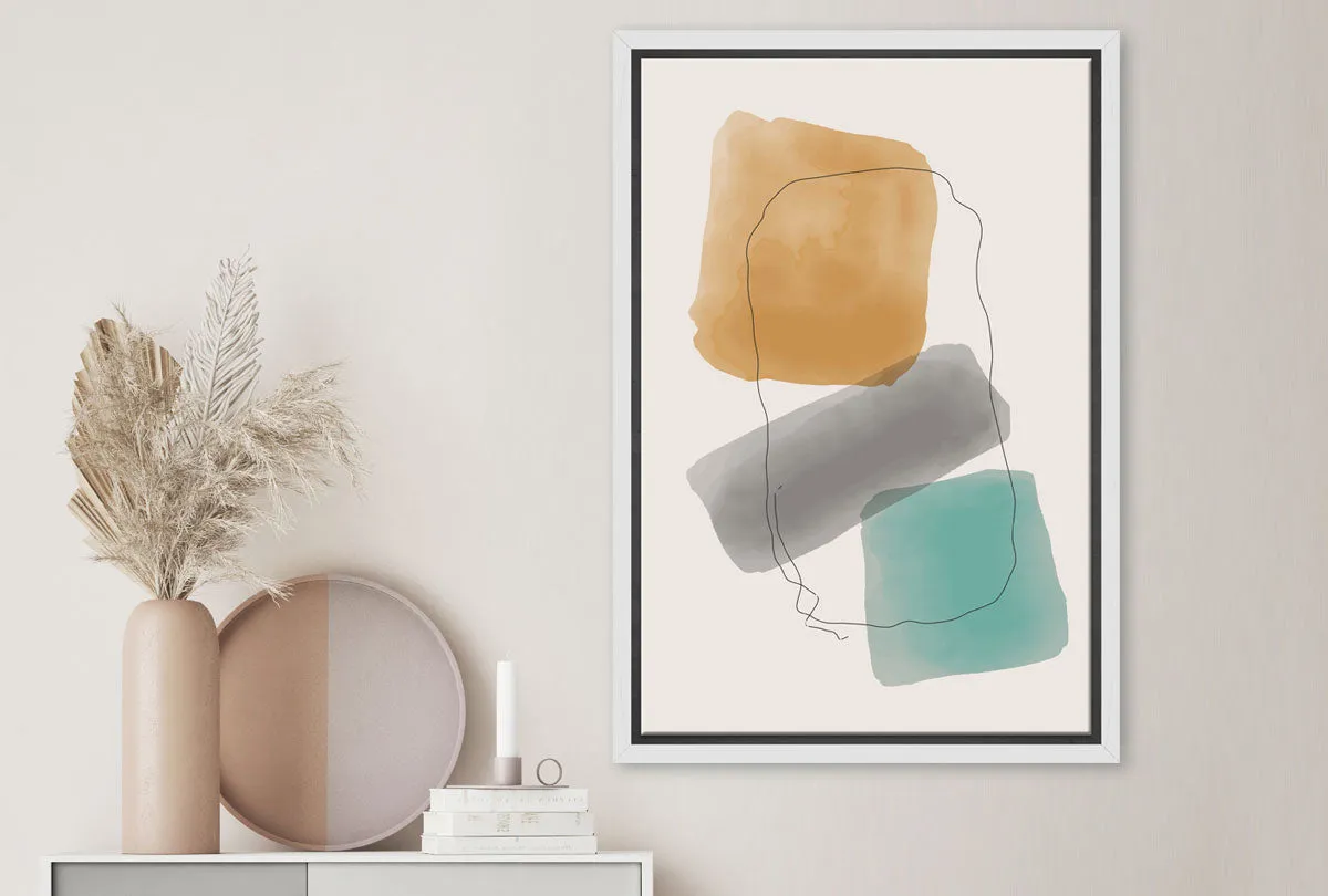 Minimalist Abstract 7B | Abstract Wall Art Print