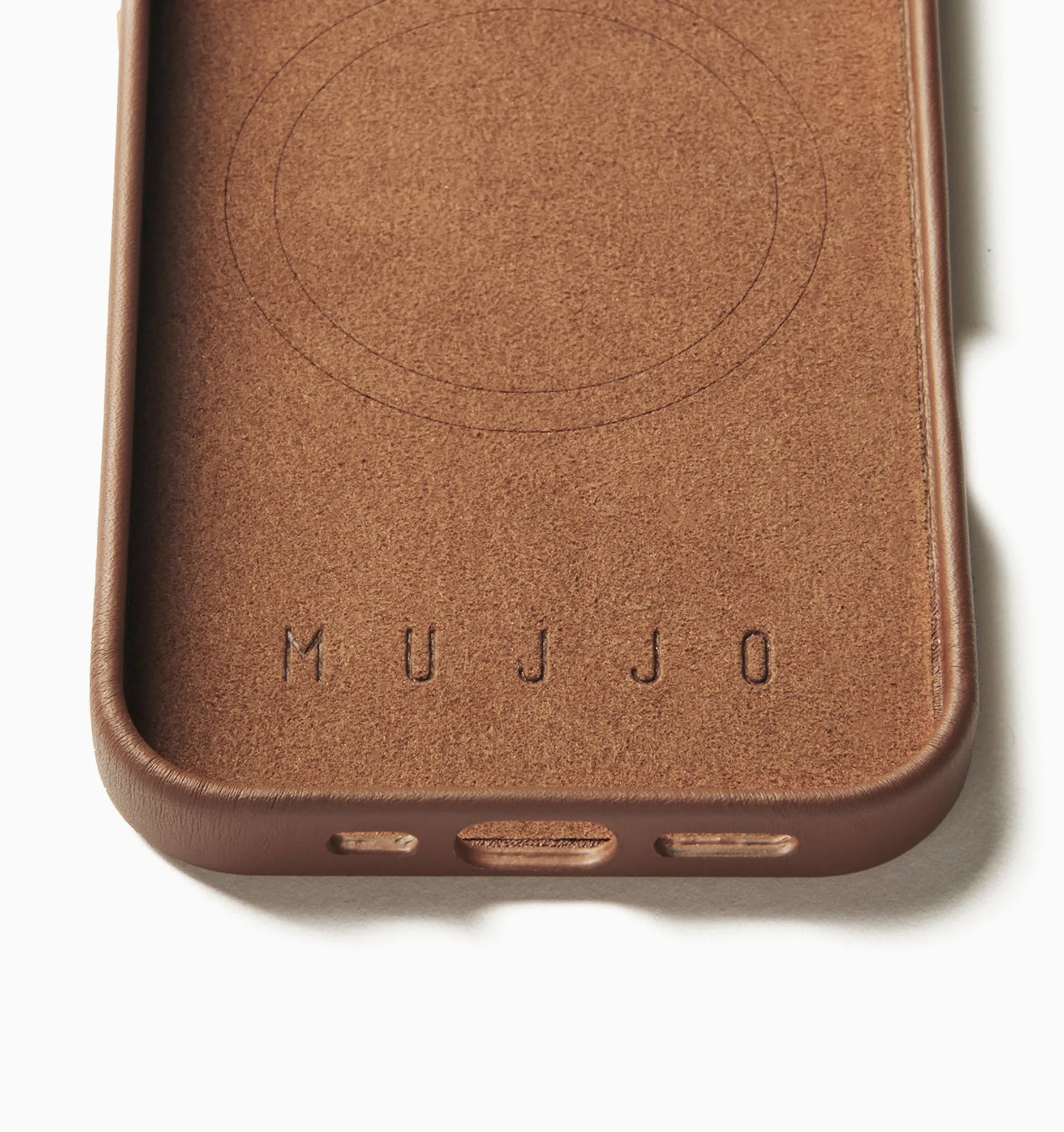 Mujjo Leather Case - iPhone 16 Pro