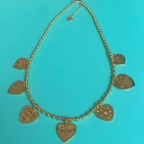 Necklace Buzios No.5 XL Gold