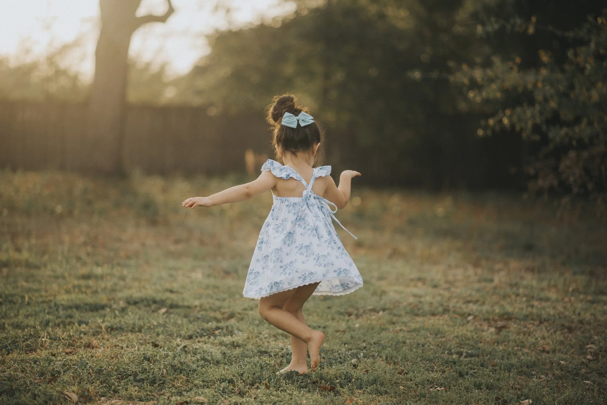 Olivia Dress - White Floral