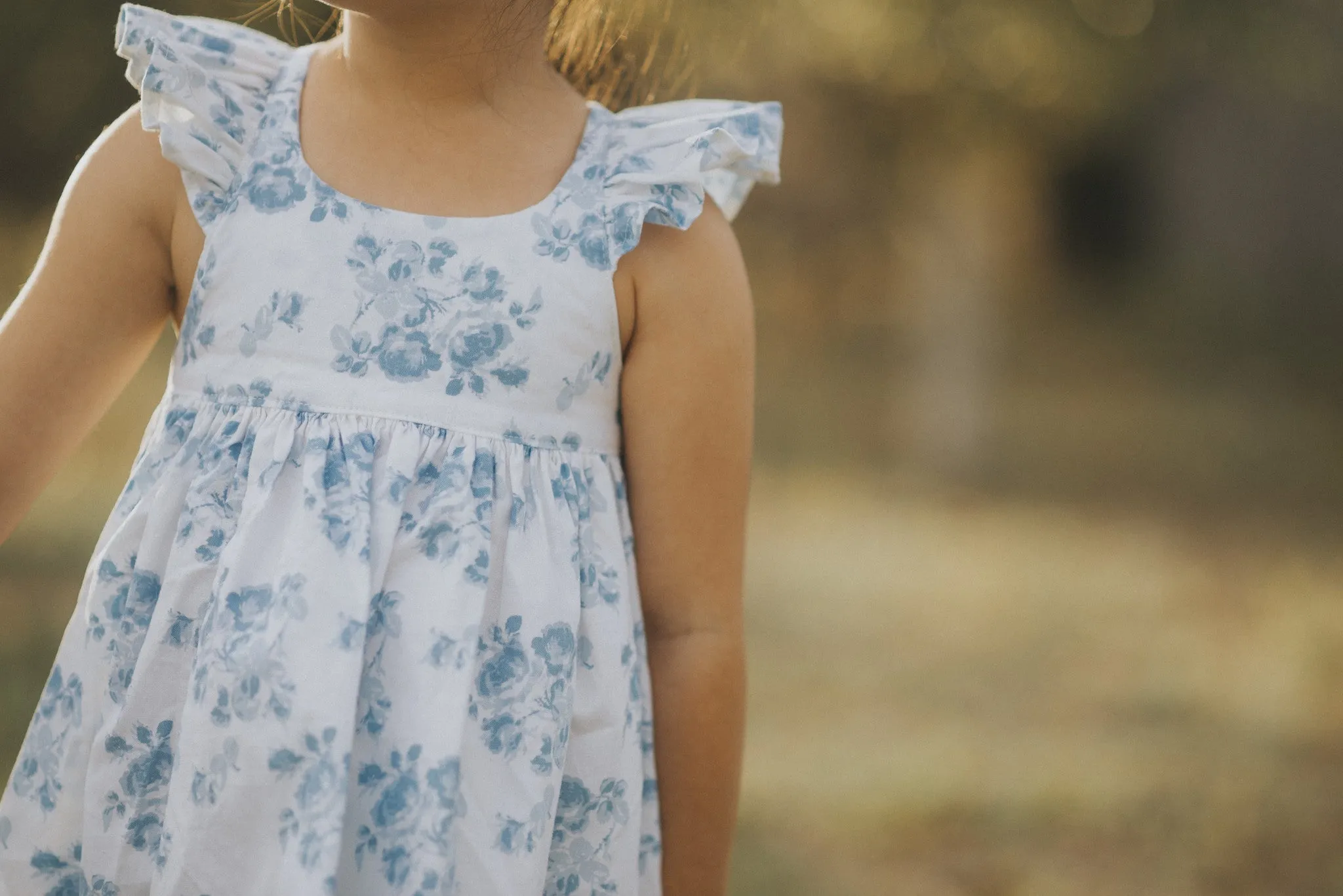 Olivia Dress - White Floral