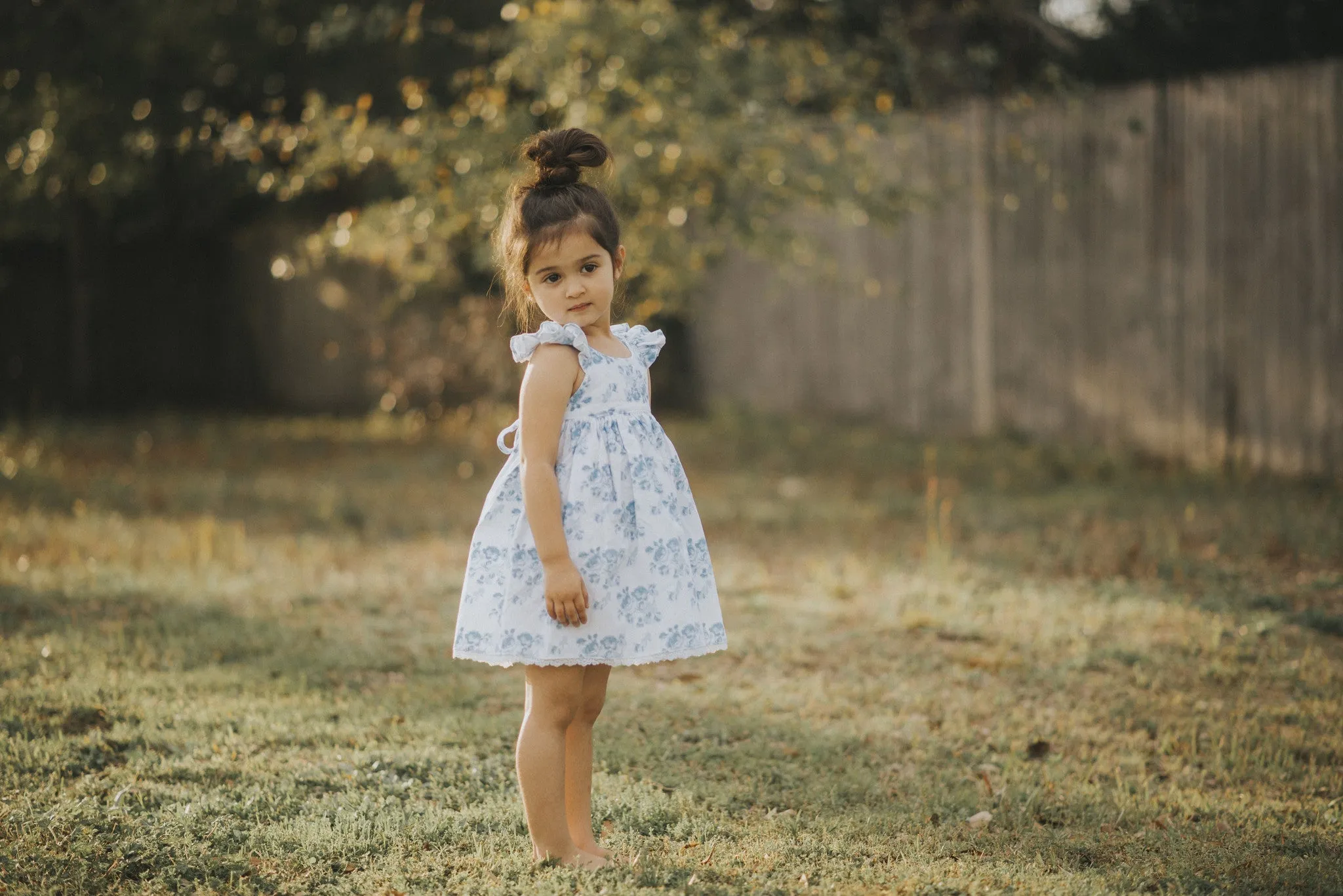 Olivia Dress - White Floral