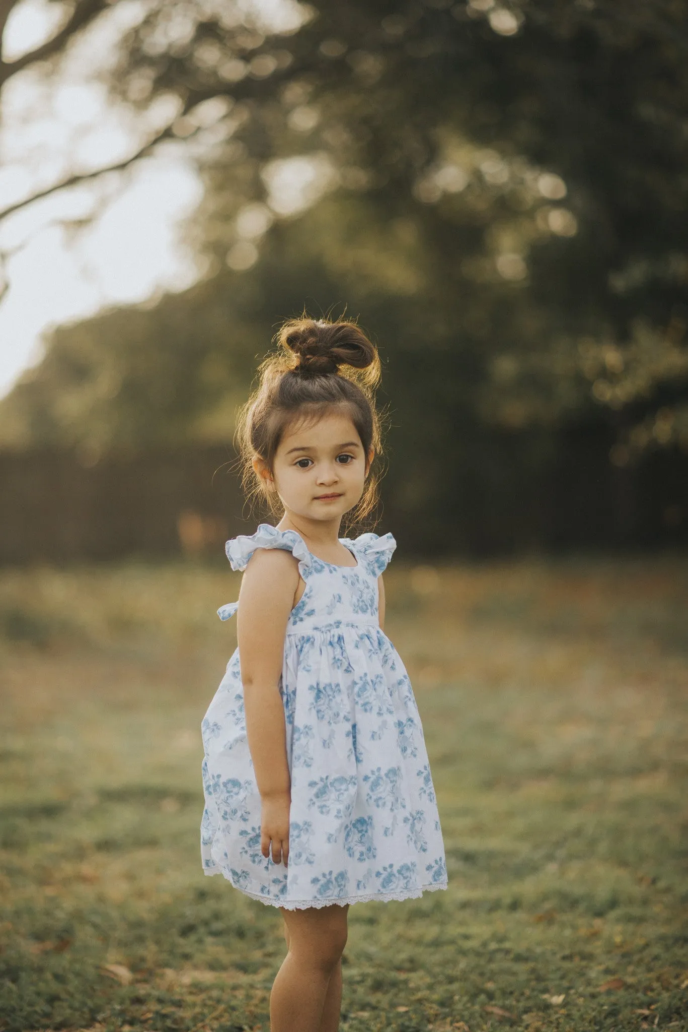 Olivia Dress - White Floral