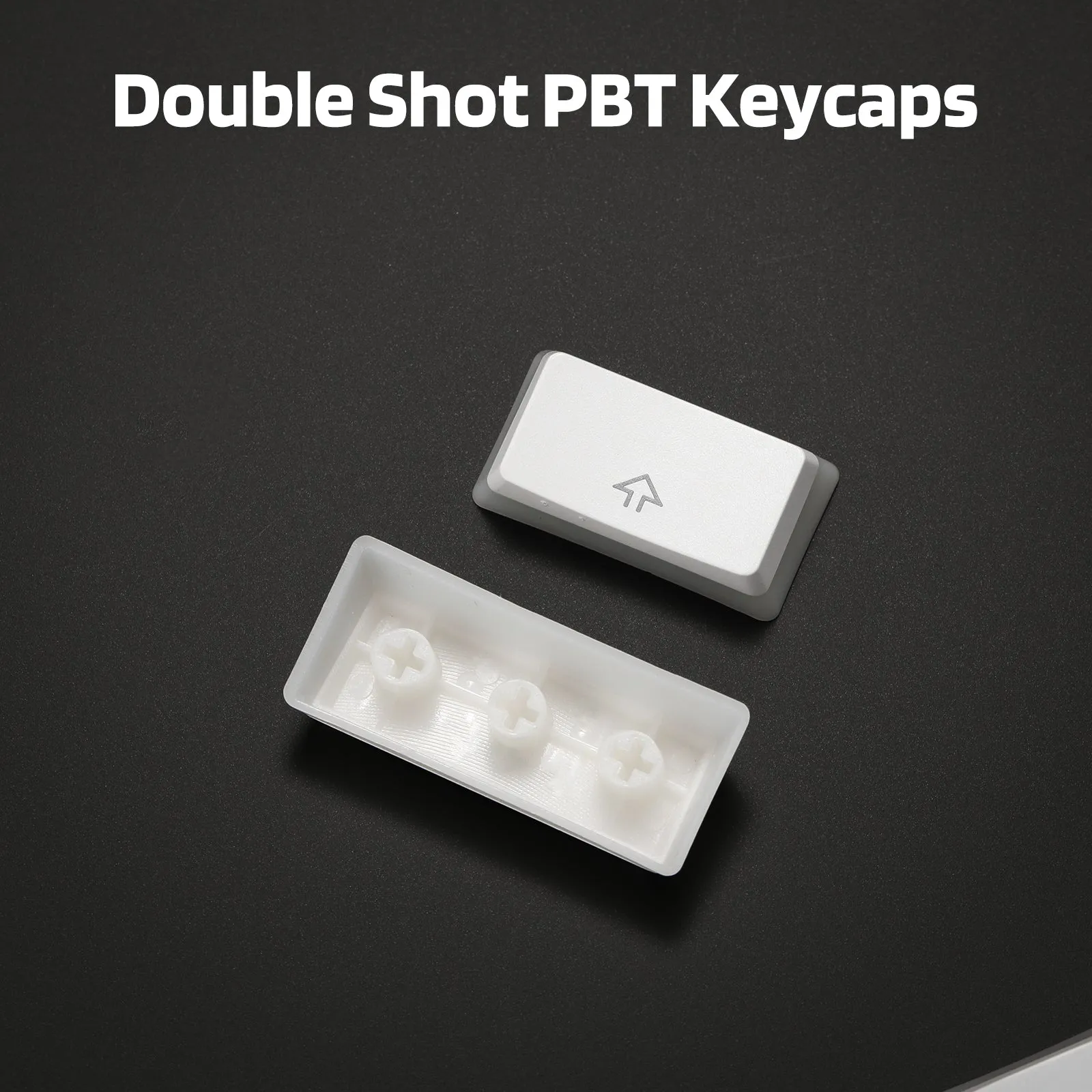 (Only Keycaps) Redragon X LTC PBT Double Shot 108 Pudding Keycaps Set (Ships to US Customers Only)