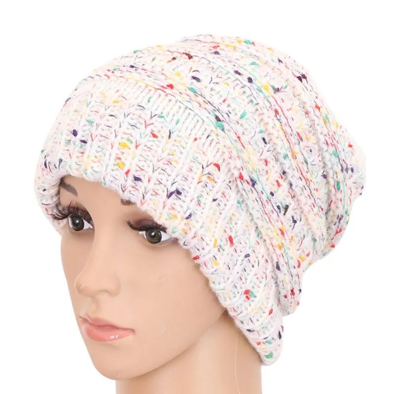 Ponytail Beanie Women's Big Girls Ribbed Cozy Hats