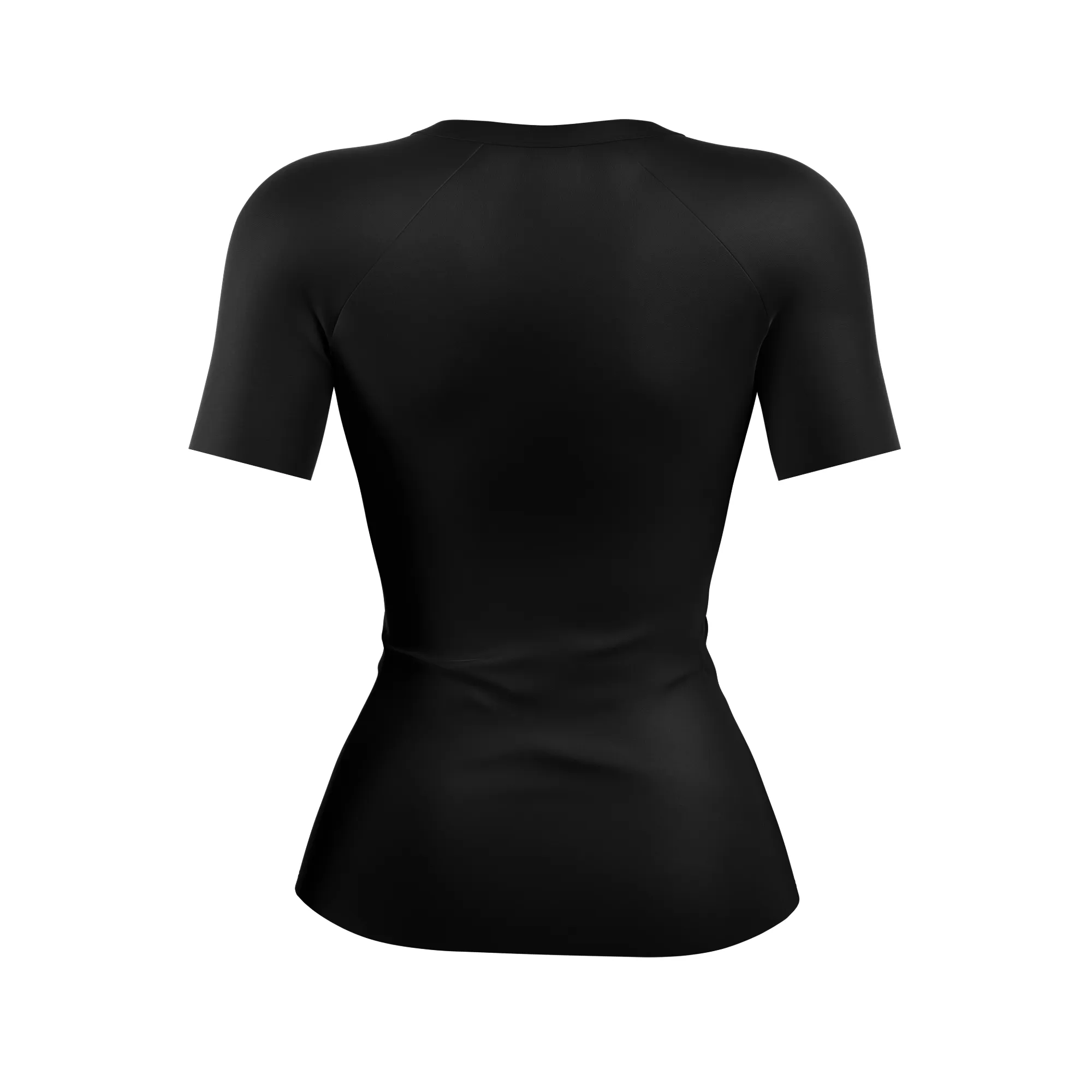 Premium Black BJJ Women's Rash Guard