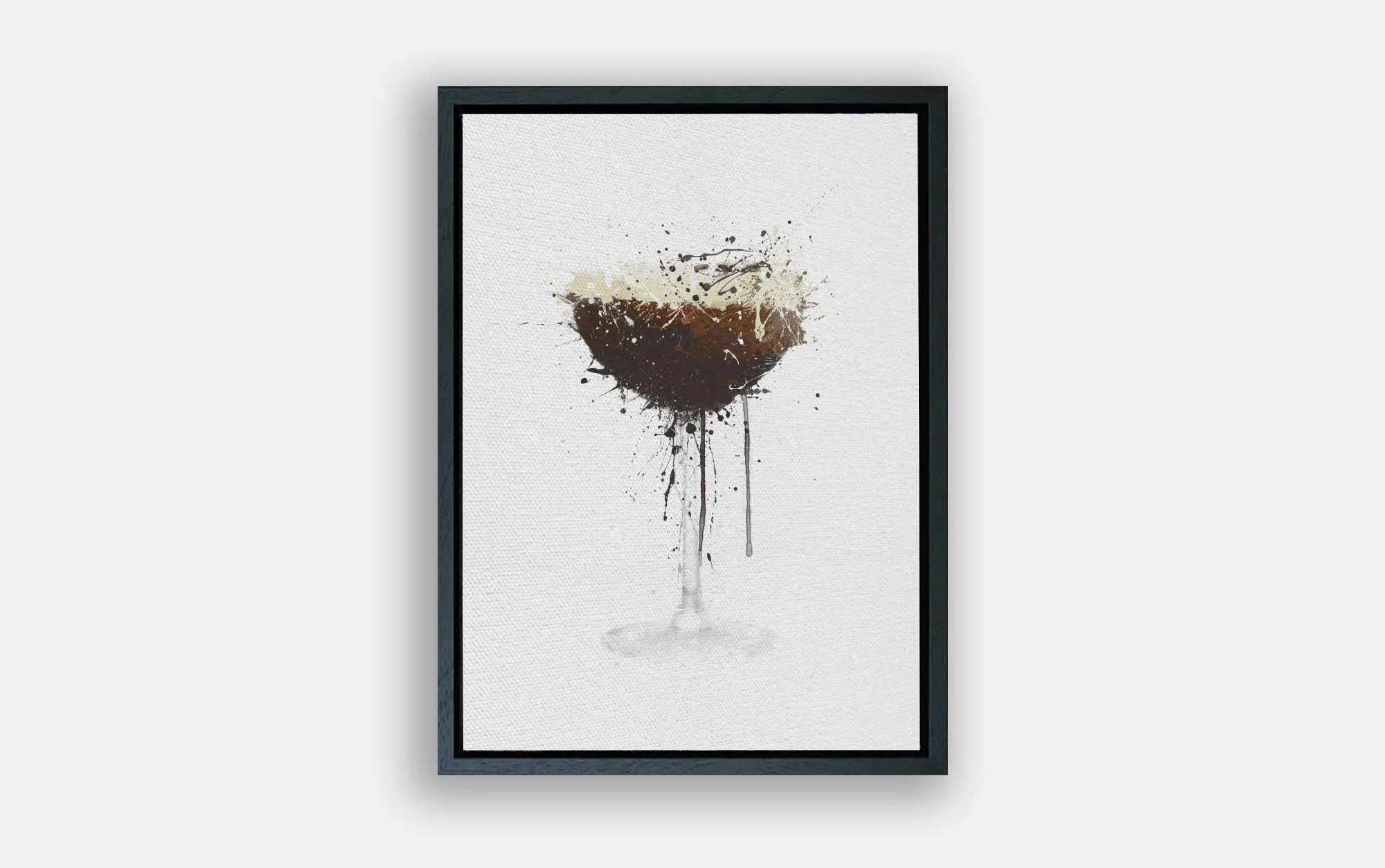 Premium Canvas Wall Art Print Espresso Martini Cocktail