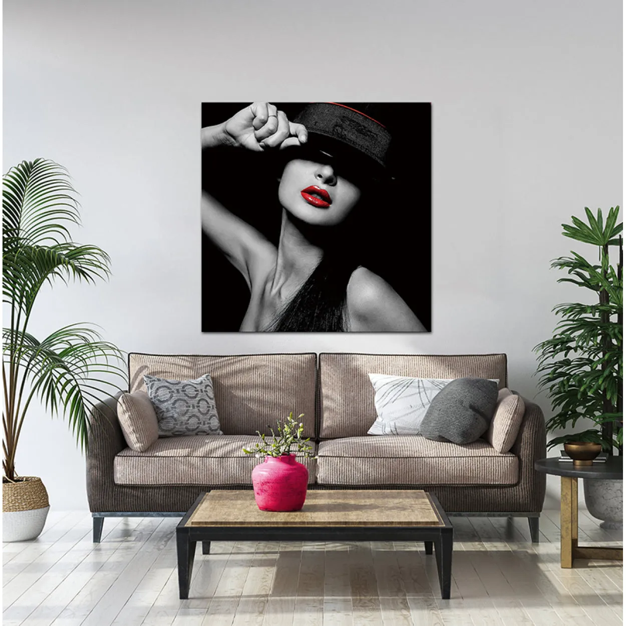 "The Paige Girl" Acrylic Wall Art (40"H X 40"W)