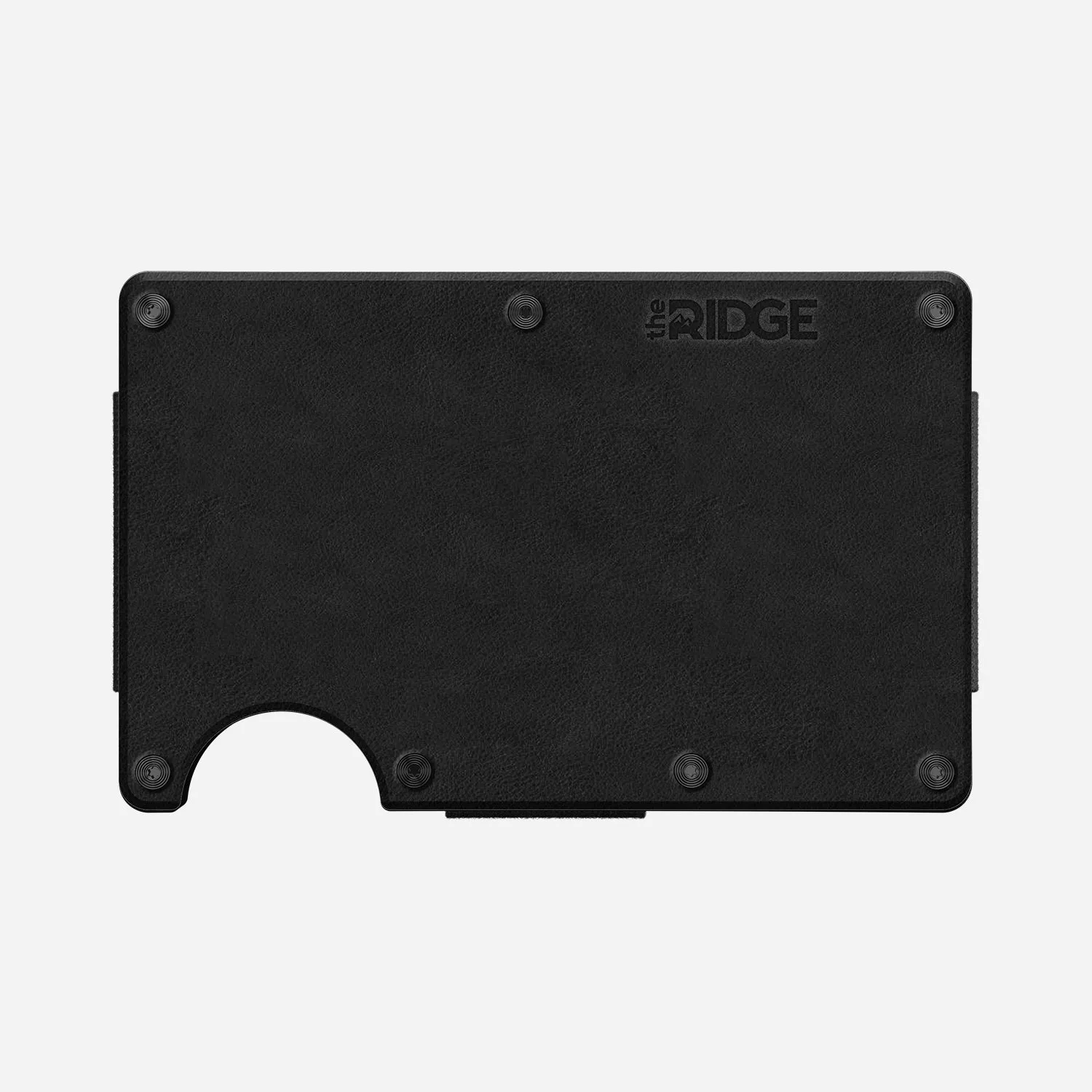 Ridge Wallet - Midnight Black Leather