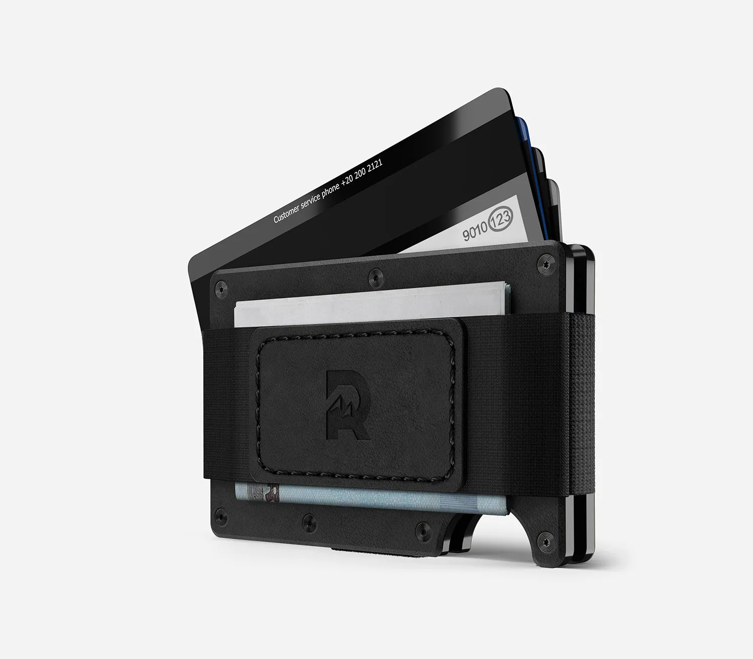 Ridge Wallet - Midnight Black Leather