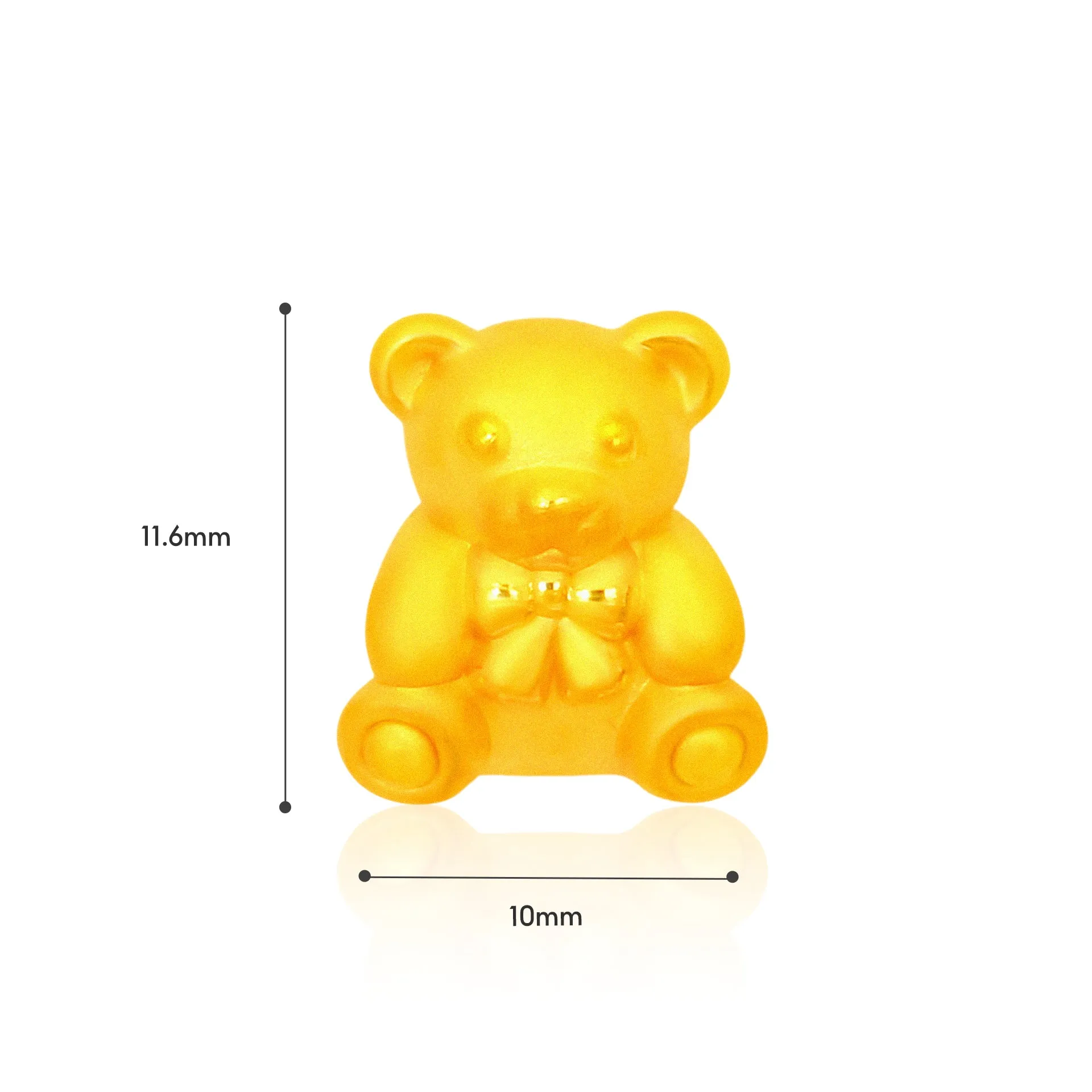 TAKA Jewellery 999 Pure Gold Bear Charm