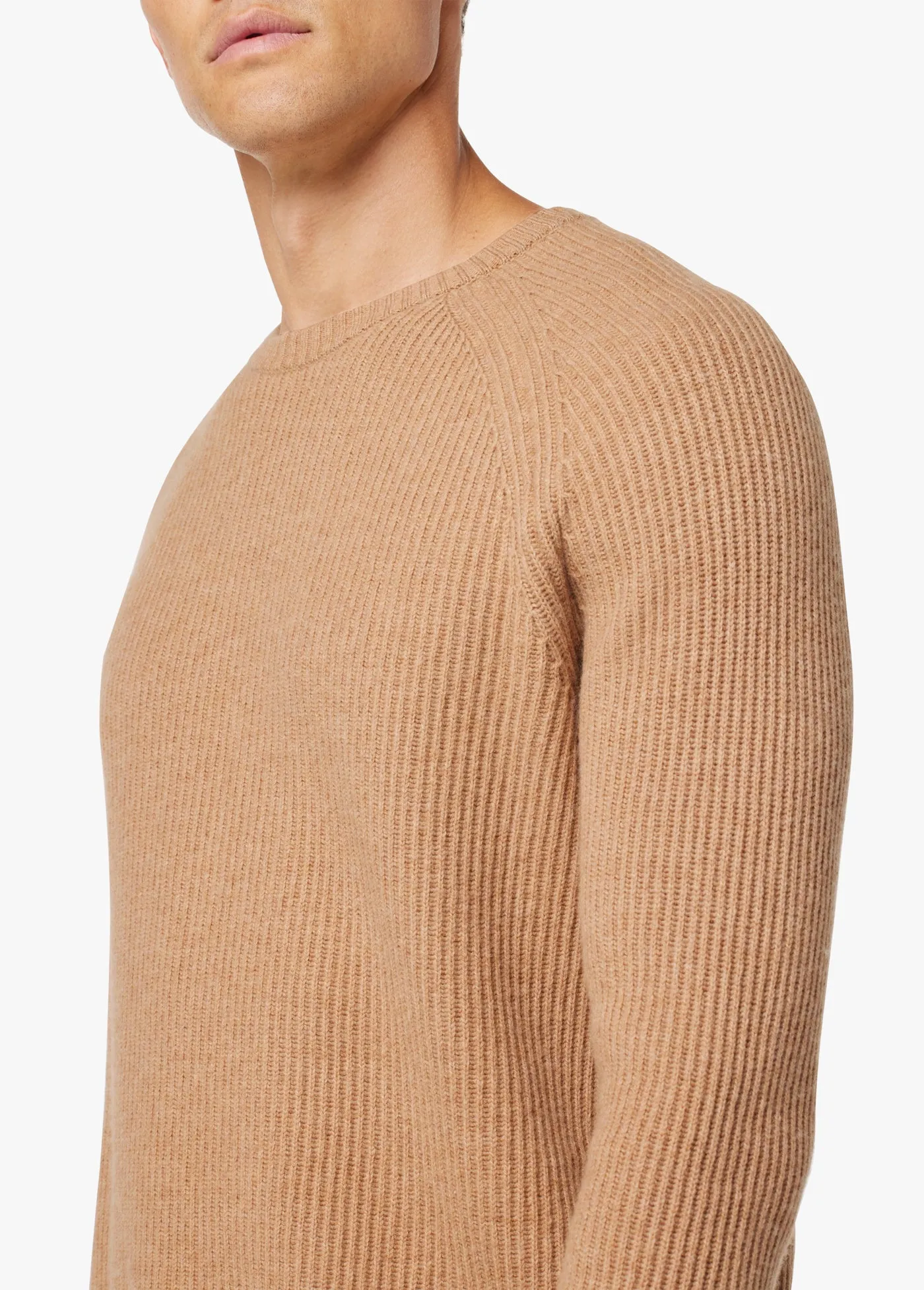 TEXTURED CREWNECK SWEATER