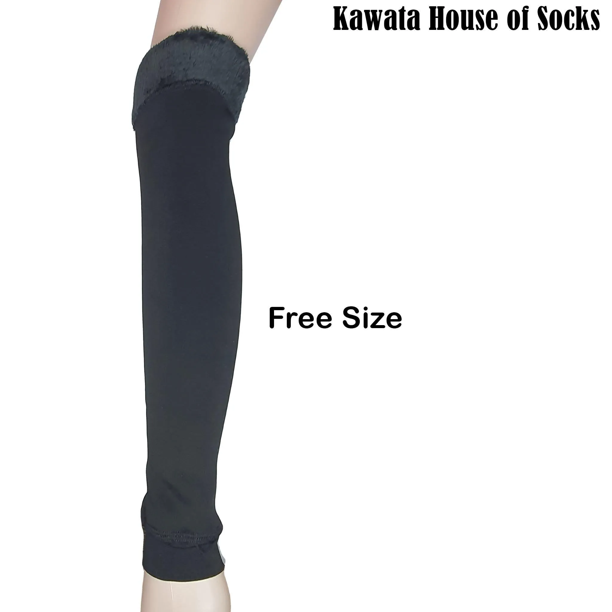 Velvet Leg Warmer ( Free Size )