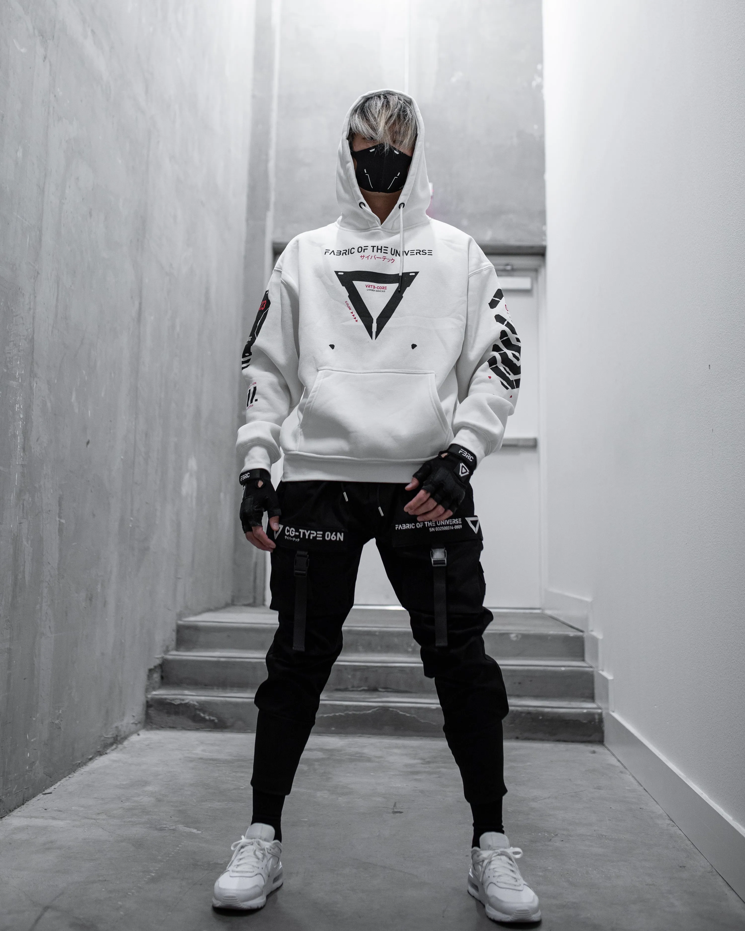 VRTB-02 White Hoodie