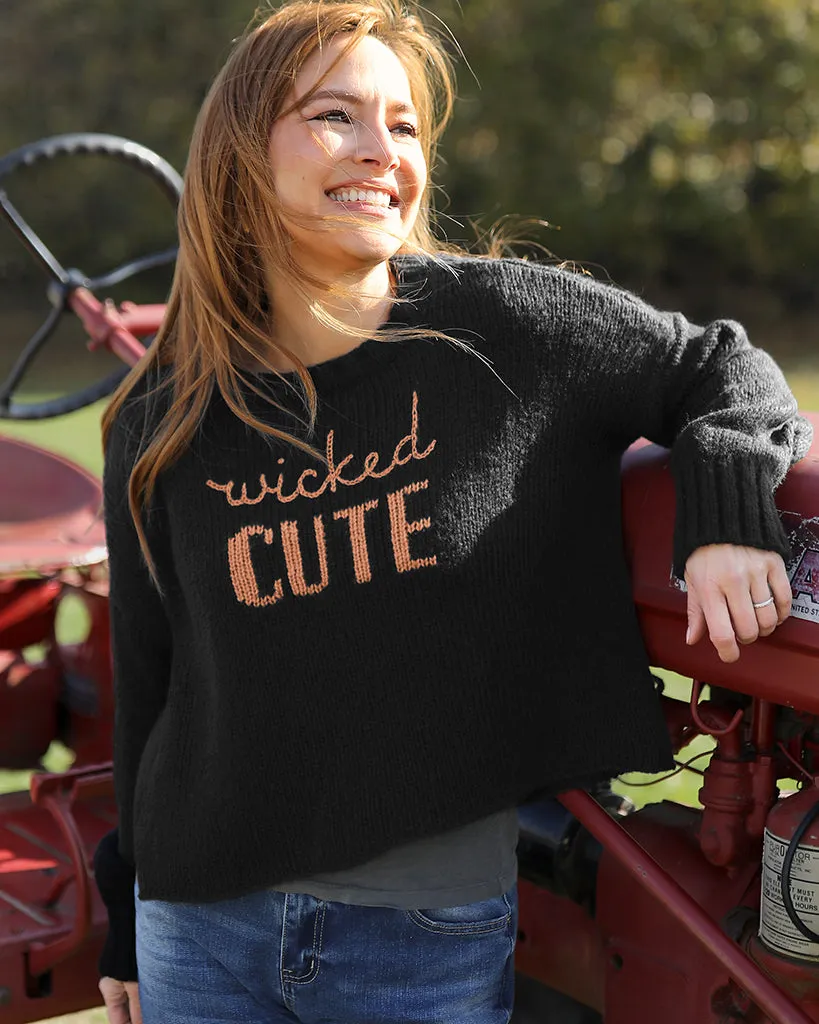 WICKED CUTE CROPPED CREW CHUNKY